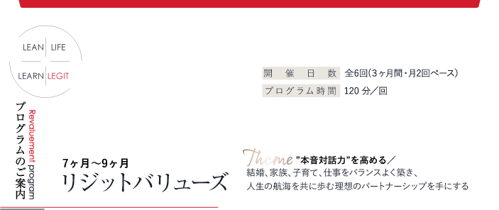 parcy's多様なカリキュラム　コース・トレーニング例