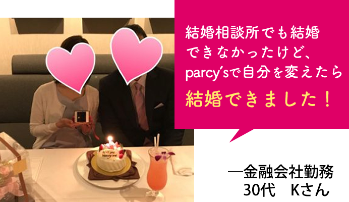 parcy'sお客様の声 30代 Kさん